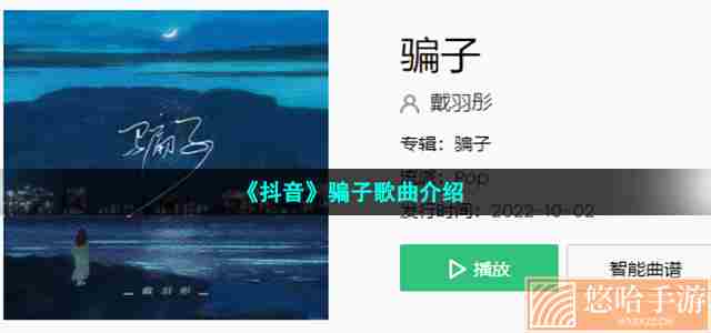 《抖音》骗子歌曲介绍