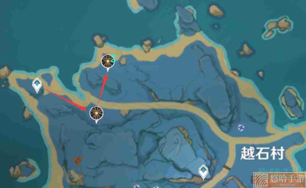 《原神》混沌真眼全收集路线图