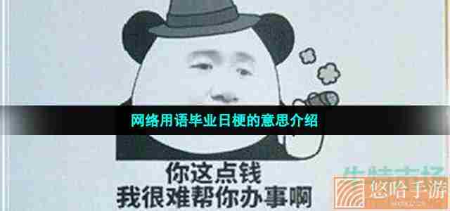 网络用语毕业日梗的意思介绍