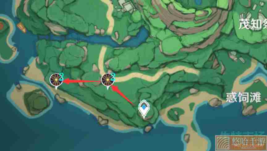 《原神》混沌真眼全收集路线图