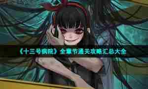 《十三号病院》全章节通关攻略汇总大全