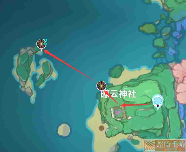 《原神》混沌真眼全收集路线图